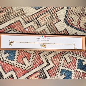 🇮🇹 MIA FIORE 18k Gold Plated Sterling Silver CAMERA Pendent Bracelet NWT